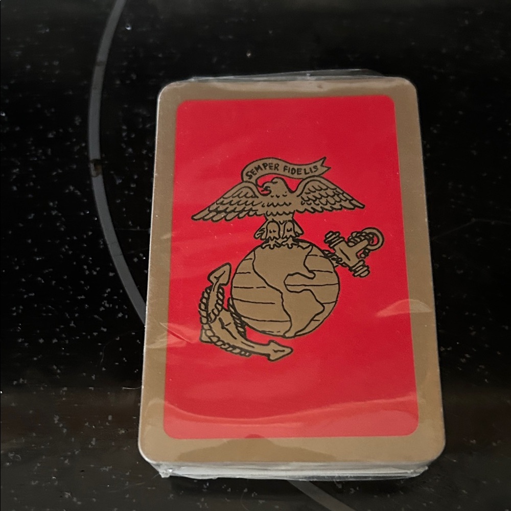 Marine Corps playing cards